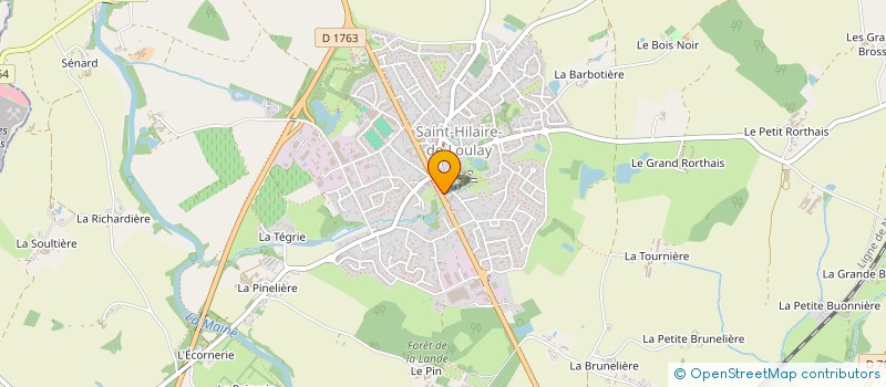 localisation de l'entreprise M B 2 P à MONTAIGU-VENDEE