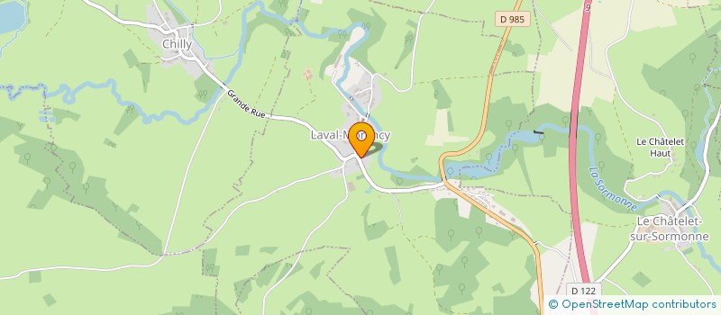 localisation de l'entreprise M & B  L'ECHELLE