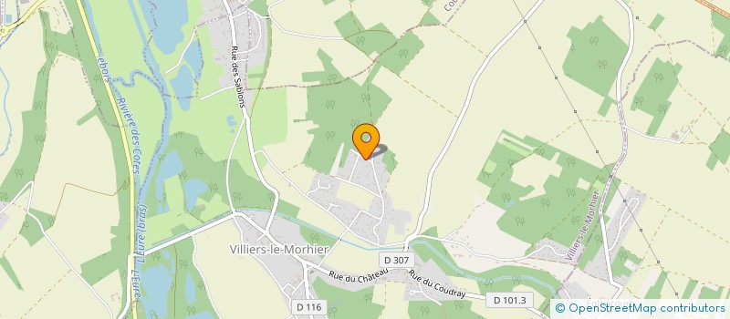 localisation de l'entreprise M B à VILLIERS-LE-MORHIER