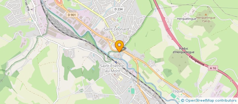 localisation de l'entreprise M.B  SAINT-ETIENNE-AU-MONT