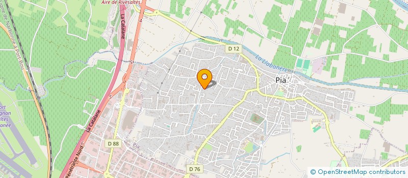 localisation de l'entreprise M&B  PIA