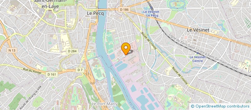 localisation de l'entreprise M.B.A  LE PECQ