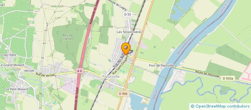 localisation de l'entreprise M.B.A.G  AZE