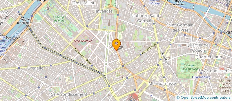 localisation de l'entreprise M.B.B.C  PARIS