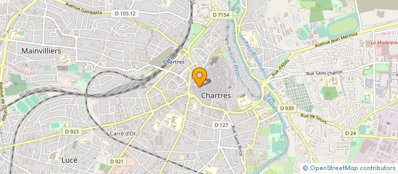 localisation de l'entreprise M.B.B.T. CARS SARL à CHARTRES