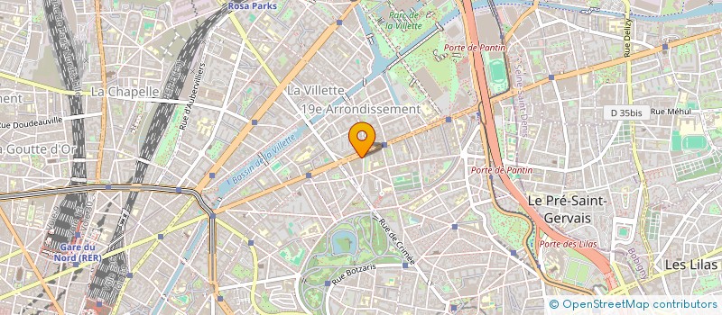 localisation de l'entreprise M.B. BATIMENT  PARIS