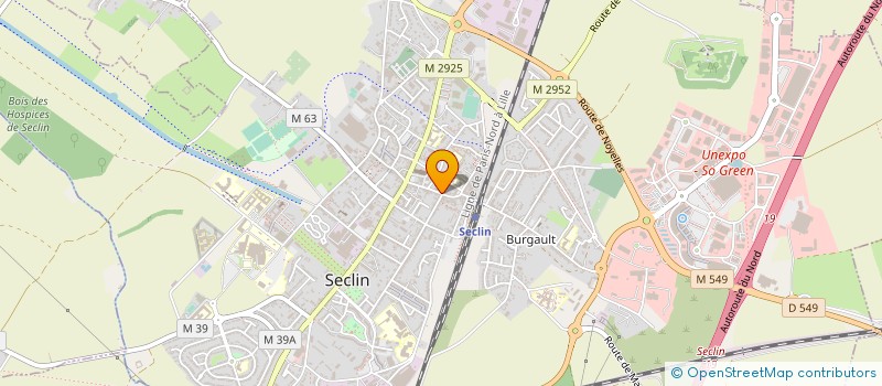 localisation de l'entreprise M.B.C à SECLIN