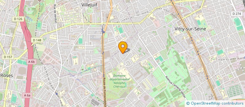 localisation de l'entreprise M.B.C. CONSEIL  VITRY-SUR-SEINE