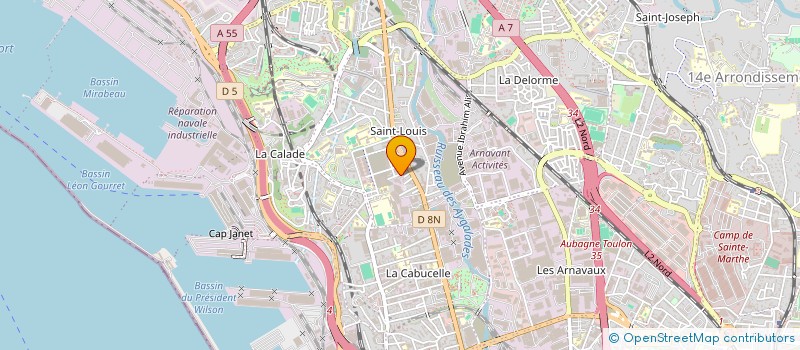 localisation de l'entreprise M B C MARIGNANE BATIMENT CONSTRUCTIONS à MARSEILLE