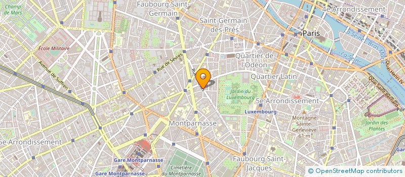 localisation de l'entreprise M.B. CONSULTANTS à PARIS