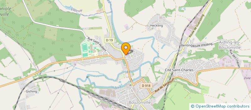 localisation de l'entreprise M & B CONSULTING FRANCE  BOUZONVILLE