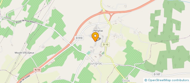 localisation de l'entreprise M.B.D.L. à VAL DES VIGNES