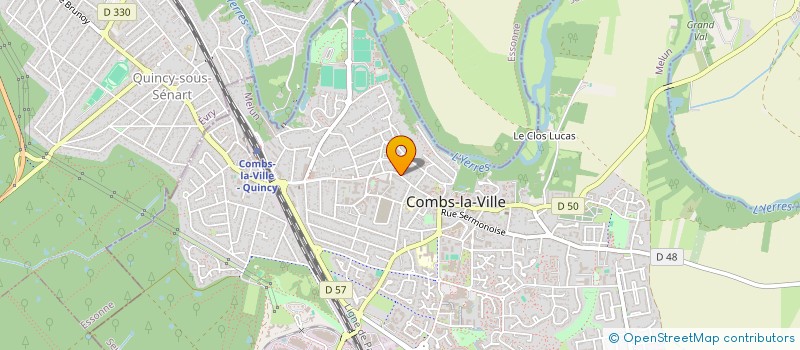 localisation de l'entreprise M.B.D VTC  COMBS-LA-VILLE