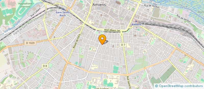 localisation de l'entreprise M.B.E à AMIENS