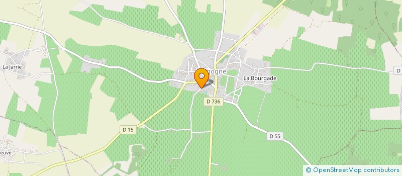 localisation de l'entreprise M B E ESCALIERS à CHASSORS
