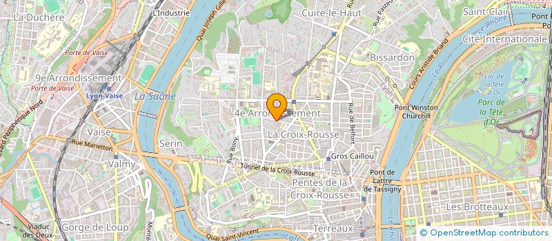 localisation de l'entreprise M B E PLOMBERIE  LYON 4EME