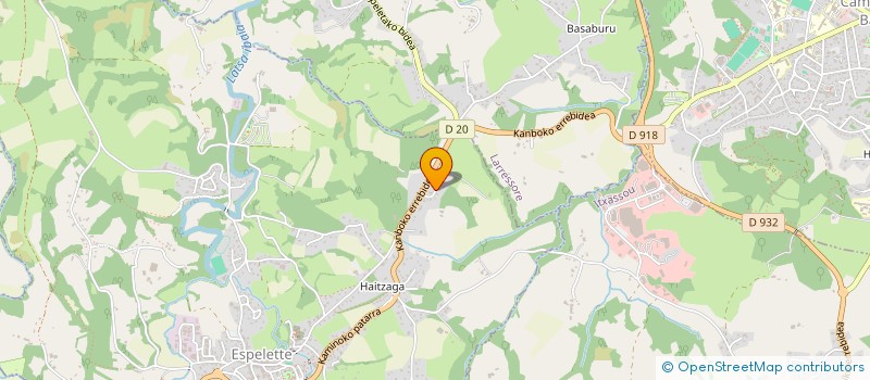 localisation de l'entreprise M.B EDITION  ESPELETTE