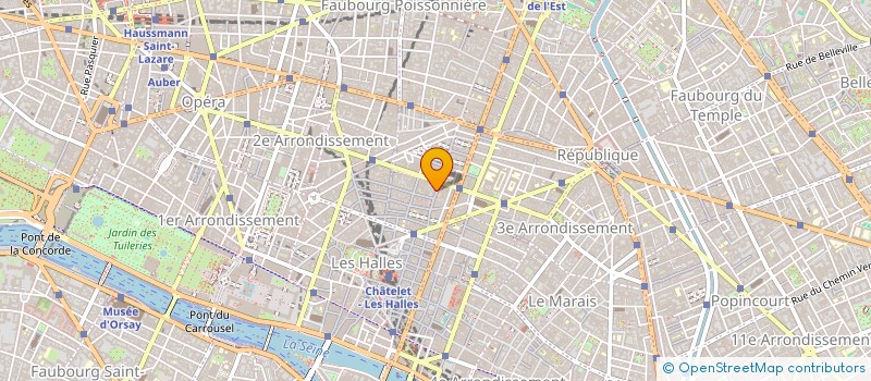 localisation de l'entreprise M.B.F  PARIS