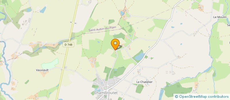 localisation de l'entreprise M.B.H.  BRESSUIRE