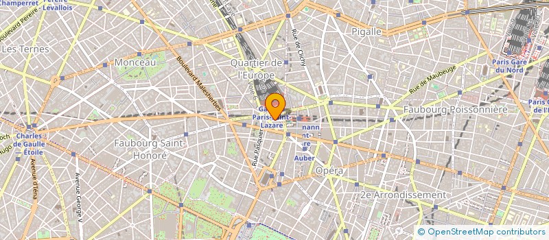 localisation de l'entreprise M.B.I.  PARIS