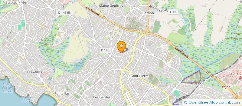 localisation de l'entreprise M.B.I  ROYAN