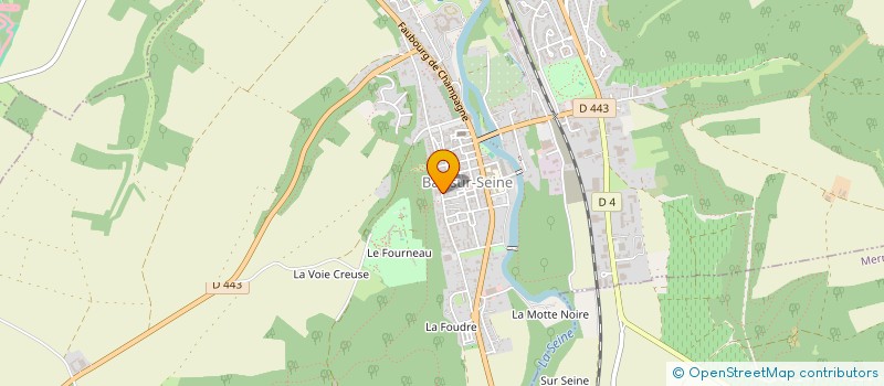 localisation de l'entreprise M&B IMMO à BAR-SUR-SEINE