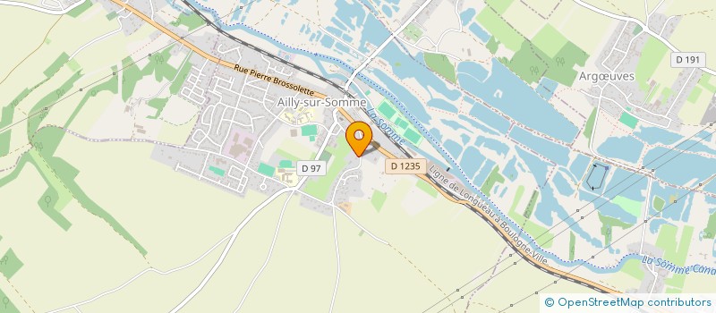 localisation de l'entreprise M.B. IMMOBILIER à AILLY-SUR-SOMME