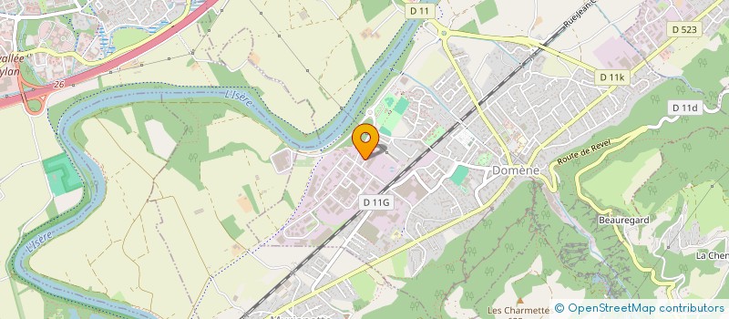 localisation de l'entreprise M.B IMMOBILIER  DOMENE