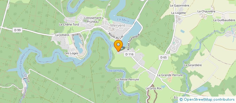 localisation de l'entreprise M&B INVEST  MERVENT