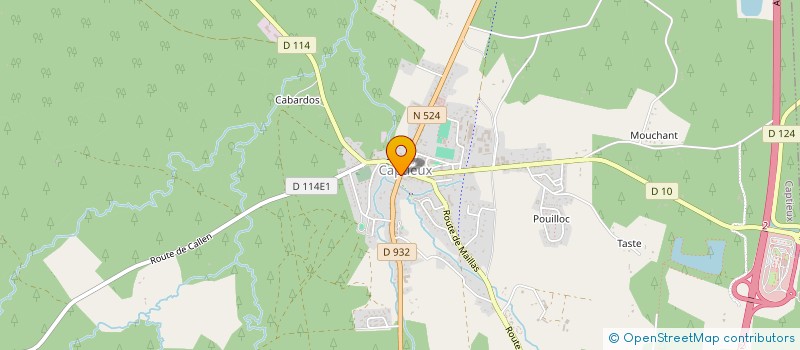 localisation de l'entreprise M.B.J.F.  CAPTIEUX