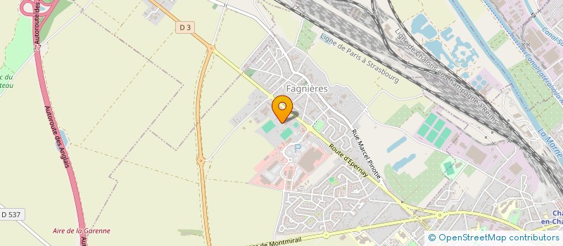 localisation de l'entreprise M & B MOTORS  FAGNIERES