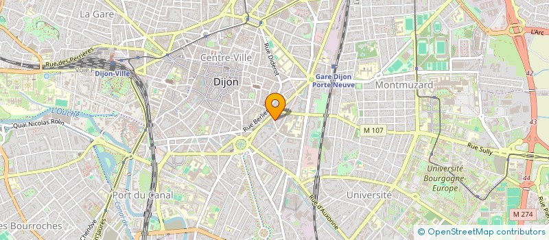 localisation de l'entreprise M.B.O. CONCEPTION à DIJON