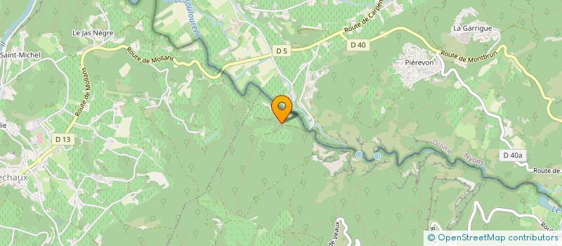 localisation de l'entreprise M.B.P  MALAUCENE