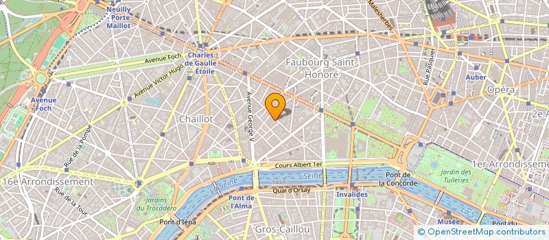 localisation de l'entreprise M.B.P. CONSEIL  PARIS