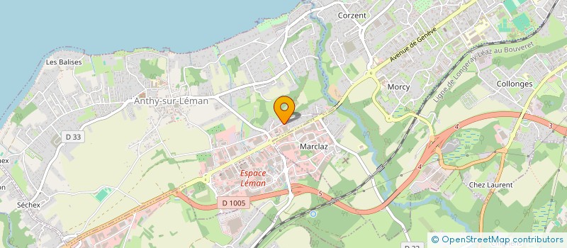 localisation de l'entreprise M.B. POSES à ANTHY-SUR-LEMAN
