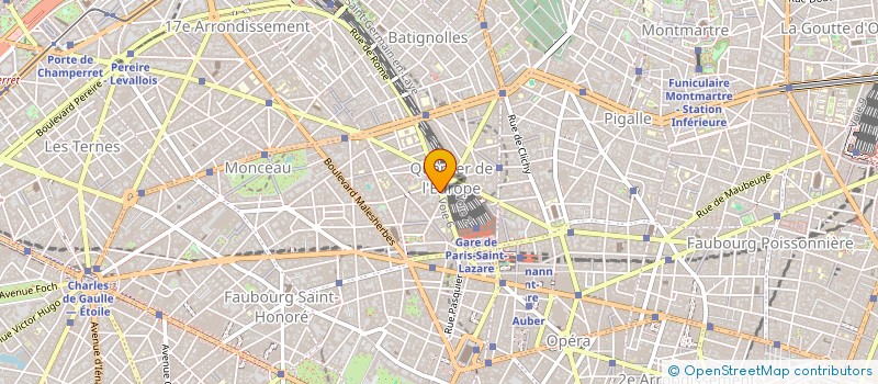 localisation de l'entreprise M&B PROPERTIES  PARIS