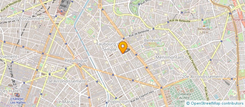 localisation de l'entreprise M.B.R  PARIS