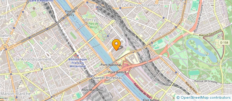 localisation de l'entreprise M.B.R. SARL  PARIS