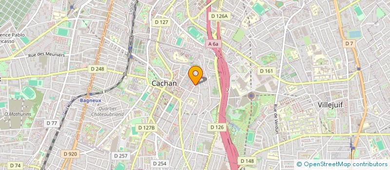 localisation de l'entreprise M&B RENOVATION  CACHAN