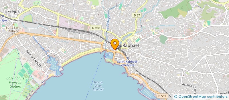 localisation de l'entreprise M B RENOVATIONS à SAINT-RAPHAEL