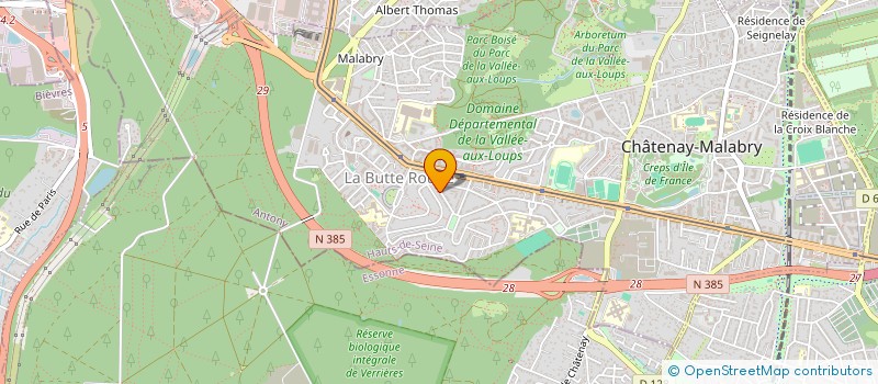 localisation de l'entreprise M.B.S BATIMENTS  CHATENAY-MALABRY