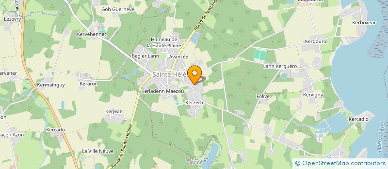 localisation de l'entreprise M.B.S.I. BREIZH à HENNEBONT