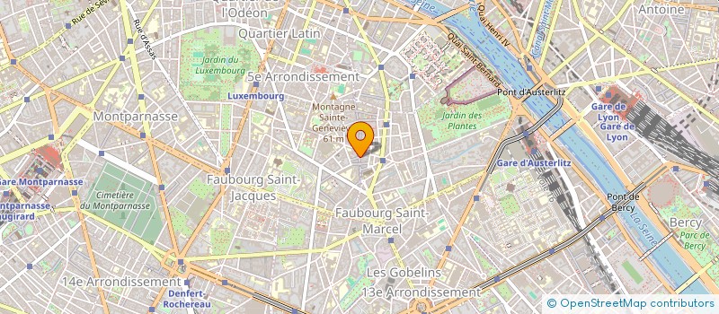 localisation de l'entreprise M.B.S.R à PARIS