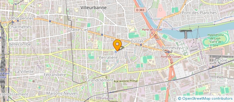 localisation de l'entreprise M B S RENOV  VILLEURBANNE