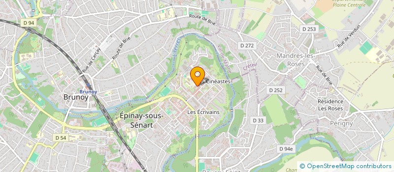 localisation de l'entreprise M.B.S. VIDEO à EPINAY-SOUS-SENART
