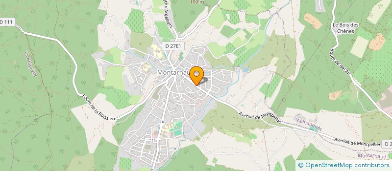 localisation de l'entreprise M-B SERVICES  MONTARNAUD