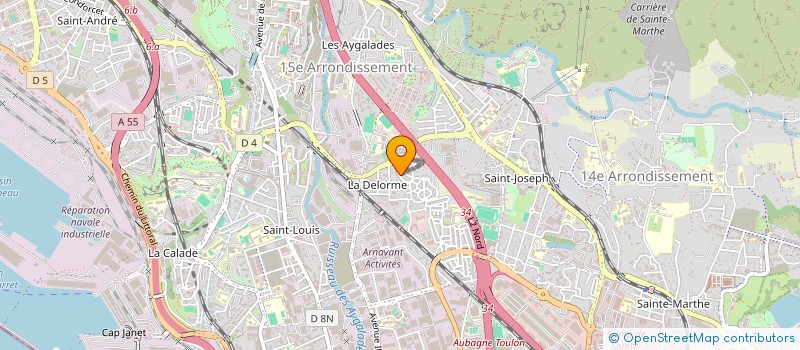 localisation de l'entreprise M.B. SERVICES CONSEILS à MARSEILLE