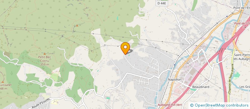 localisation de l'entreprise M.B SUD  AUBAGNE