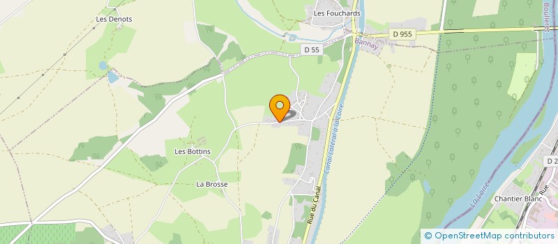 localisation de l'entreprise M.B.T FERMETURES  BANNAY