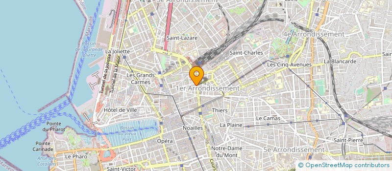 localisation de l'entreprise M.B.T.P à MARSEILLE